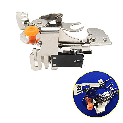 Pie prensatelas Ruffler para máquina de coser miniatura 2