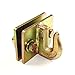 (Pack of 2) 3/8in Bolt On Grab Hook Mount with Backer Plate - Includes Hardware