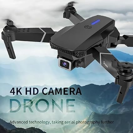 Image of dRoNe wItH hD DuAl cAmErA BrUsHlEsS MoToR, oNe cLiCk tAkEoFf /lAnDiNg FlIp rOlLiNg gEsTuRe cOnTrOl wI-Fi cAmErA ReMoTe cOnTrOl -X DrOnE
