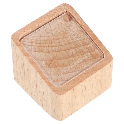 FIXOSHEE Soporte para Tarjetas de Madera Base Estable para Oficinas y Restaurantes, Portaetiquetas de Precios para Mesas, Exhibidor Adaptable para Comercios y Ferias