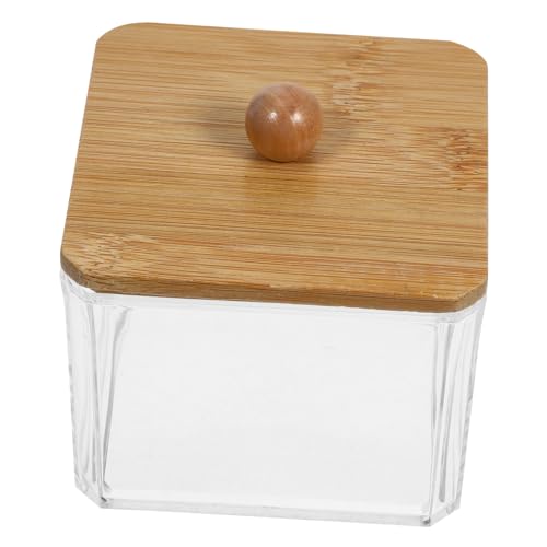 Organizador de algodón de maquillaje PRETYZOOM estuche de almohadilla de 5
