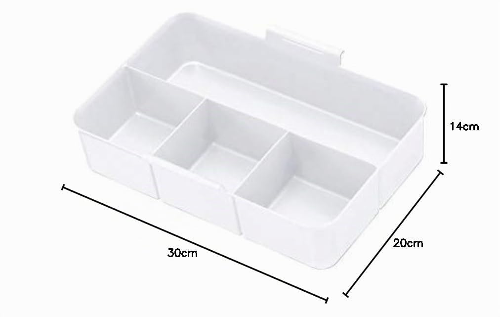 Sunware Q-line Trousse de Secours 22L - 40x30x26cm - Pour les articles de premiers secours - Boite pharmacie blanche et rouge/first aid kit white and red