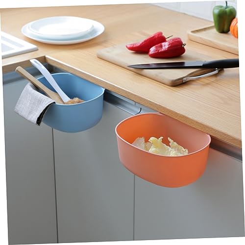 Caneca de basura colgante para cocina plástico 3 piezas miniatura 6