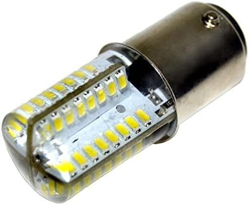 HQRP 110V LED Light Bulb Cool White Compatible with Singer 201/221 / 222/247 / 301/337 / 347/401 / 403/404 Sewing Machine