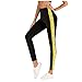 Produktbild Blaue Kornblume Damen Leggings Yoga Training Hosen Jumpsuits Leggings Shorts Dessous Mit Handytasche UltradüNn Schnelltrocknend Fitness Trainieren Leggings Women 22 Gelb,L(Leggings Damen Leggins)