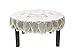 GEFEII White Lace Tablecloth Crochet Table Linen Round Lace Table Covers for Kitchen Dinner Wedding Party Banquet Decoration 70 Inch