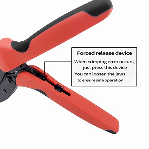 Spark Plug Wire Crimper, Crimping Pliers for Spark Plug Stripping Tool LY-2048 Spark Plug Wire Crimper-Ratchet Wire Terminal Crimper-Wire Crimping Tool by KAKO - Image 4