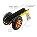 Marble Handling Trolley - 4 Wheel Panel Truck Dolly Cart, Industrial Stone Transfer Cart with 20CM/8