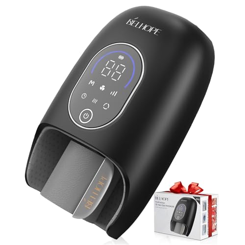 Hand Massager with 9 Modes and 4 Heating for Hot and...