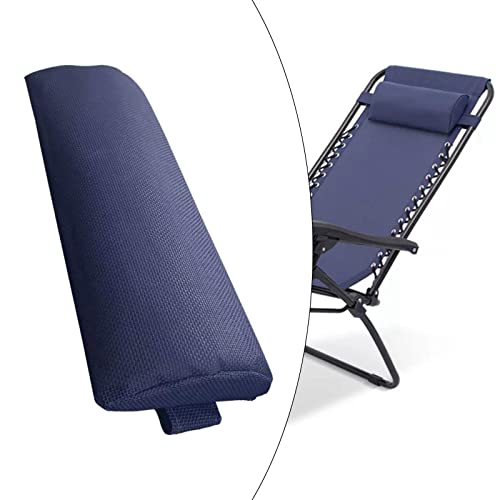 Baoblaze Almofada de cabeça macia para encosto de cabeça para cadeira de pátio de praia, jardim e pá