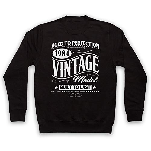 Sweat-shirt 1984 vintage pour homme et femme le cadeau d'anniversaire original