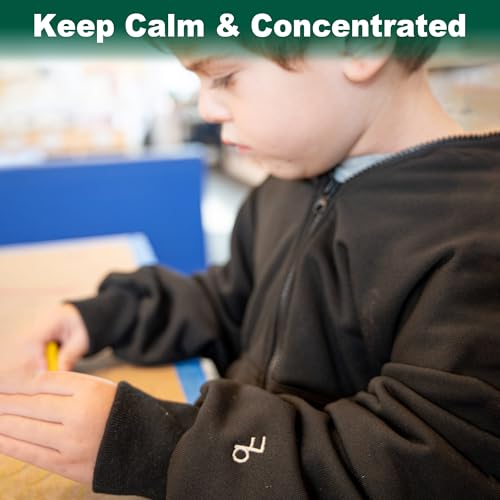 Flutterby Kids Weighted Zip-Up Hoodie Sweatshirt Black, Discreet Soothing Sensory & Calming Solution3