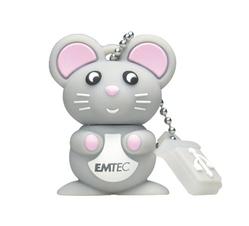 Emtec Zoo M312 Maus (2 GB, USB 2.0), 3983929, 2gb Cover