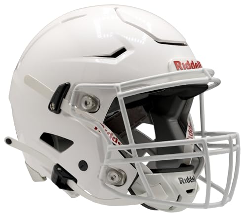 Riddell SpeedFlex Adult Football Helmet with Facemask, Speed Flex Helmet for Football