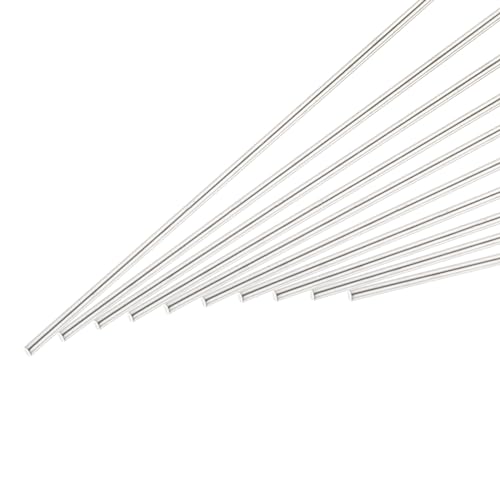 Tige ronde en acier inoxydable rigide de 2.5mm antirouille pour loisirs créatifs