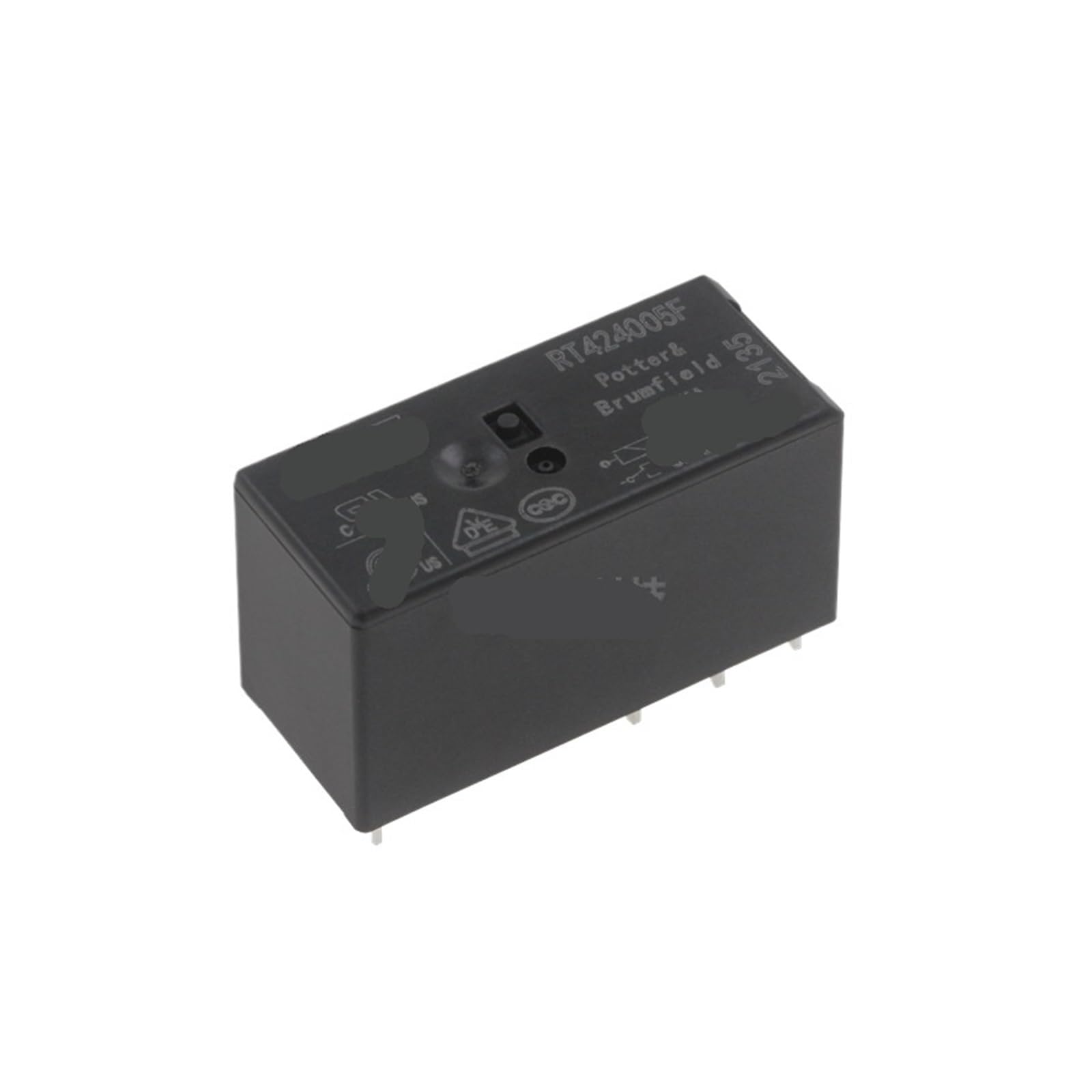 Relais RT424005F TE Connectivity 8A 250VAC 8 broches pour circuit