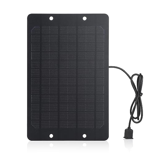 Soshine Mini Solar Panel – USB Solar Panel Charger 5v 6w with High Performance Monocrystalline USB A Connector for Camera,Water Pump,Small Fan,Bicycle,Power Bank,Camping Lanterns