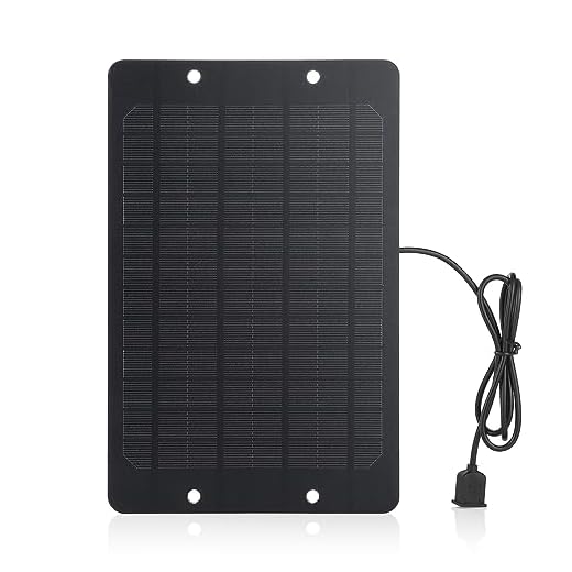 Soshine Mini Solar Panel - USB Solar Panel Charger 5v 6w with High Performance Monocrystalline for Bicycle,Cellphone,Power Bank,Camping Lanterns