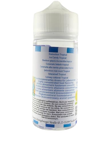 Aroma caramelo helado tropical Sasami 100ml vegano sin componentes animales 5