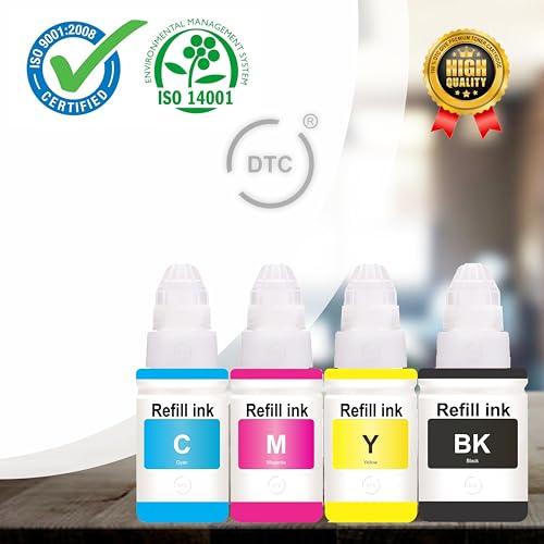 Image of Duplex DTC GI-790 Compatible for Canon Pixma Ink Suitable for G1000 / G1010 / G1100 / G2000 / G2002 / G2010 / G2012 / G2100 / G3000 / G3010 / G3012 / G3100 / G4000 (GI 790 Cyan Ink 1 Pcs)