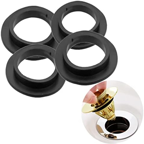 WUTUDMAI 4 Pcs Bath Plug Seal O-Rings Bath Plugs Silicone Basin Waste ...