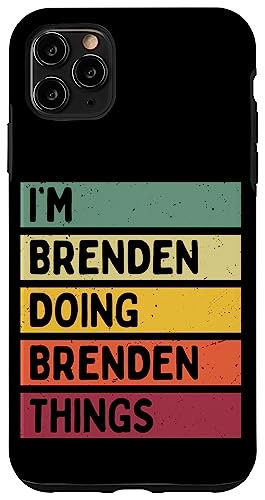 I'm Brenden Doing Brenden Things �ʔ������� �X�}�z�P�[�X iPhone 11 Pro Max �p