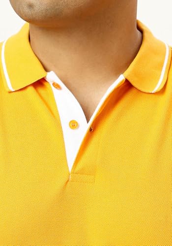 Image of Wear Your Opinion Men's Plus Size Tipped Polo Collar Neck Tshirt