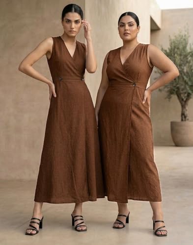 Selvia brown dress – image 5