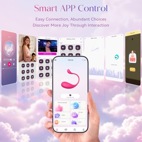 Miniatura 5 de Hivefun Vibradores Punto G Vibradorador Mujer Vibrador Juguetes Sexuales App Vibradorador Clítoris Control Remoto Huevo, Bullet Portátil Consolador Silencioso Estimulador Bluetooth Para Mujeres Bragas