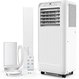 8000 BTU Portable Air Conditioners, 3 in-1 Quiet Portable AC Unit with Efficient...