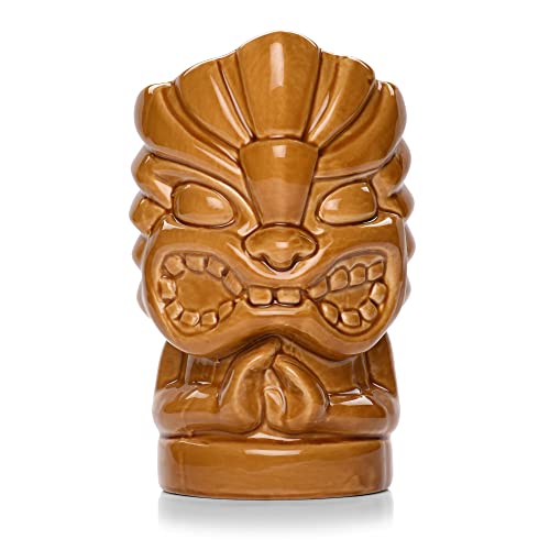 IMPULSE! Tiki Gold Gumba Tumbler - Hawaiian Inspired Ceramic Drinkware