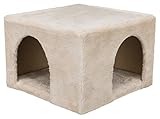 Gepolsterte Liegefläche TRIXIE 63100 Kuschelhöhle für Kaninchen/Meerschweinchen, Plüsch