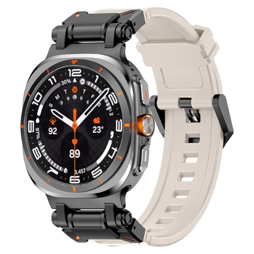 [Miimall] �M�����N�V�[�E�H�b�` �E���g�� TPU�o���h �����o�b�N�� Galaxy Watch Ultra 47mm �h�� �����Y �M�����N�V�[�E�H�b�` Ultra 47�~�� �X�e�����X�o�b�N�� �X�|�[�c �y�� �\�t�g �x���g �u���b�N�{�X�^�[��