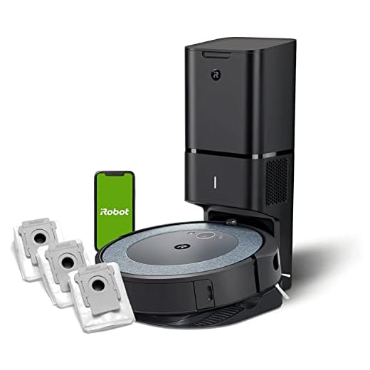 iRobot Roomba i3552 - Robot Aspirador con mapeo, Wi-Fi y Vaciado automático de la Suciedad , con asistentes de Voz + iRobot 4626194 Pack de 3 Bolsas de Vaciado de la Suciedad Roomba, plástico