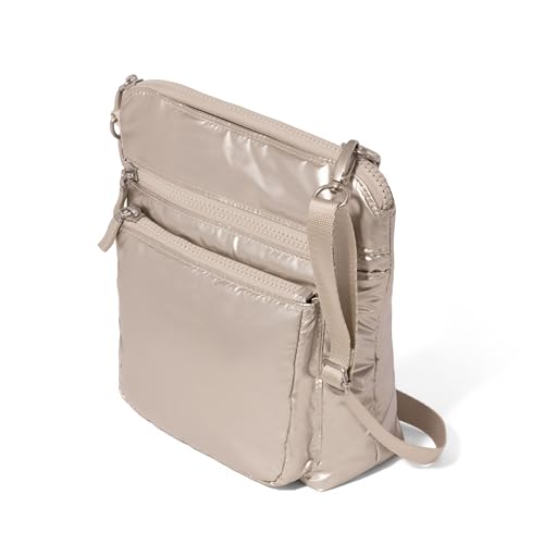 Image of Baggallini Modern Pocket Crossbody Bag for Women, 8.5 inchx8.5 inch Handbag Purse with RFID, Lightweight Water-Resistant