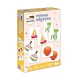 Diset, Memo Photo Objects, Juego Educativo de Memoria Visual para niños a Partir de 3 años, Multicolor