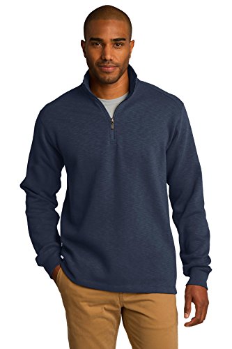 Port Authority Slub Fleece 1-4-Zip Pullover