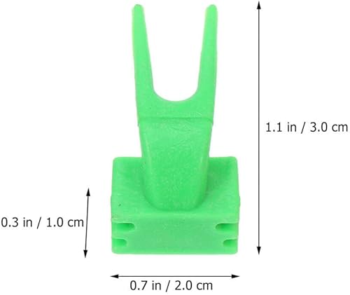 Miniatura 5 de EXCEART Jaula para pájaros, soporte para verduras, loro, fruta, horquilla, tenedor de frutas y alimentador, accesorio de clip para periquitos de