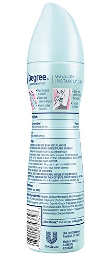 Degree Femenino Spray Antitranspirante 3.8 oz miniatura 3