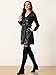 Allegra K Faux Leather Long Jacket for Women's Notched Lapel Collar PU Trench Coat X-Small Black