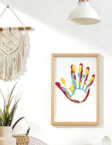 Cadre pour empreintes bébé et famille avec éclairage LED noir - 6