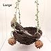 Copfeu Natural Rattan Nest Small Medium Large Bird Swing for Parrot Parakeet Cockatiel Conure Cockatoo Macaw Amazon African Grey Lovebird Finch Canary Budgie Cage Perch Toy (Medium)