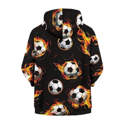 Fun Graphic Print Hoodie for Boys Athletic Loose Fit Zip Up Hoodies for Boys Hooded Sweatshirts with Pockets4