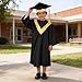 Unisex Kids Graduation Cap Gown and Tassel Sets Preschool Graduation Outfit for Boys Girls School Grad Party Clothes 3-12Y