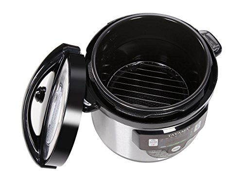 Tayama Tmc-60Xl 6 Quart 8 In 1 Multi Function Pressure Cooker, 6 Qt, Black #TOP5