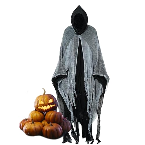 Capas de Halloween con capucha disfraces de miedo para adultos cosplay y fiestas