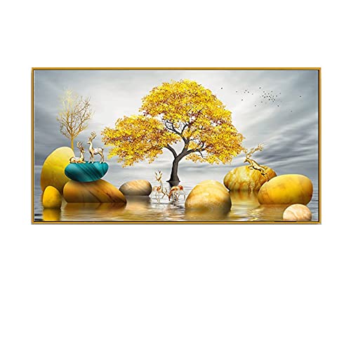 Broderie Diamond Painting Arbre de fortune kit complet idée cadeau Home Wall Decor