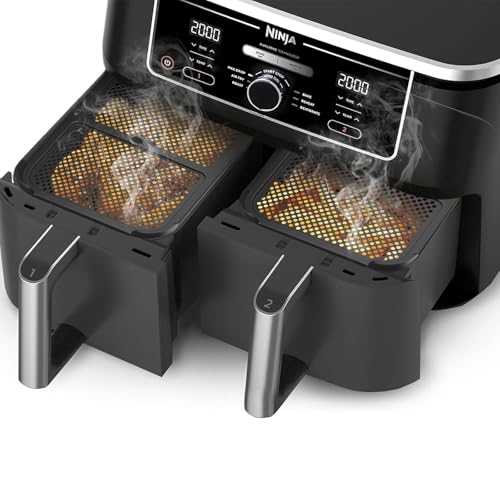 2x Spritzschutz Friteuse kompatibel mit Ninja Foodi MAX Dual Zone AF400EU & AF451EU Heißluftfritteuse, Zubehör für Frireuse Antiöl Schutz für Heizspirale und Ventilator