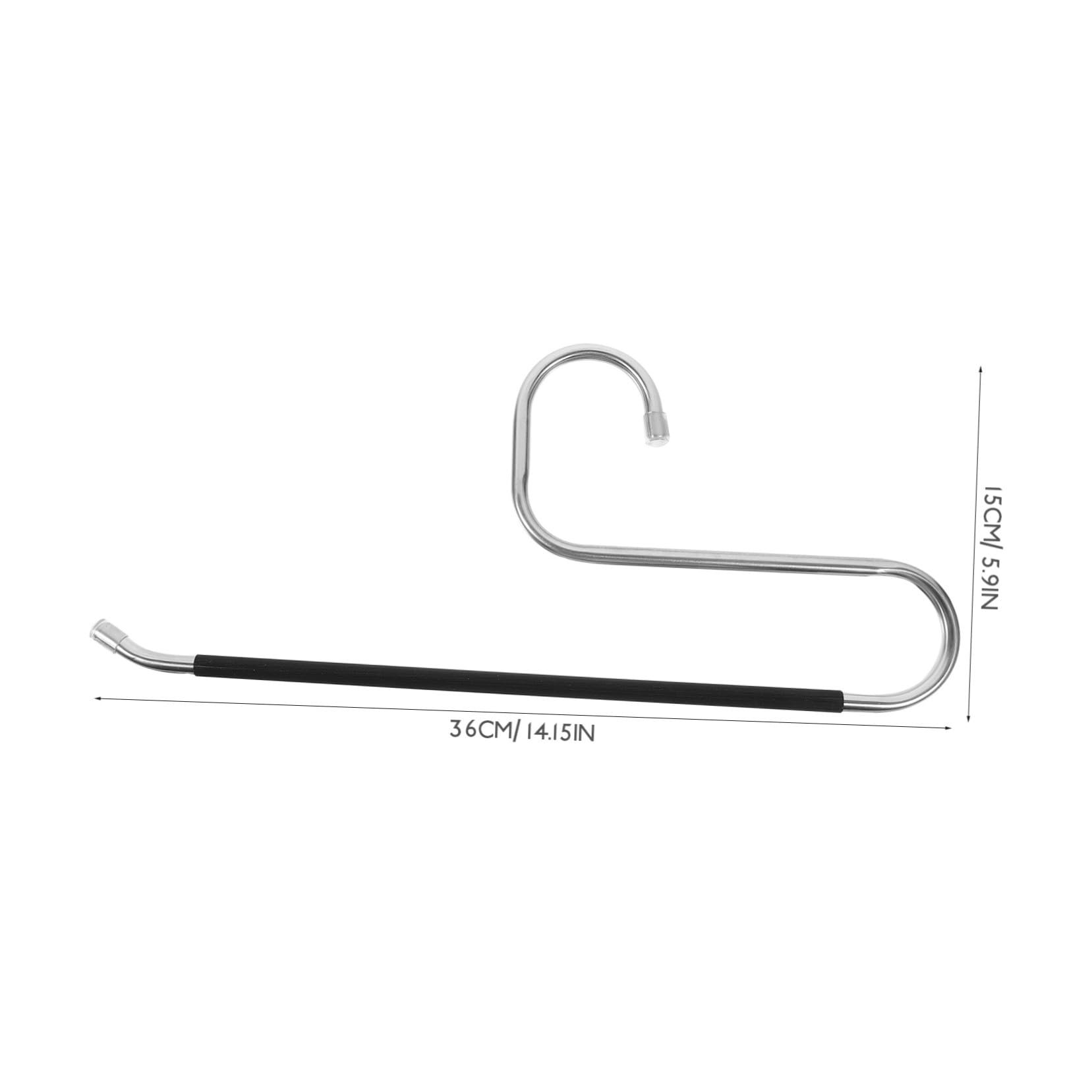 GALPADA Grucce Per Pantaloni Aperte in Acciaio Inossidabile Salvaspazio Design Antiscivolo, Multifunzionali Per Jeans, Sciarpe e Accessori, Set Da 6 Pezzi Per Organizzazione Armadio Domestico