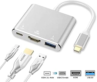 USB C to HDMI Adapter, Qidoou USB Type C Adapter Multiport AV Converter